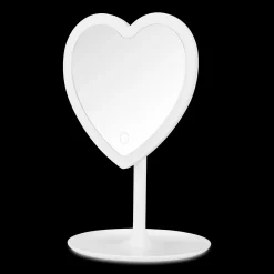 Best Bouclair LED Heart-Shaped Table Mirror
