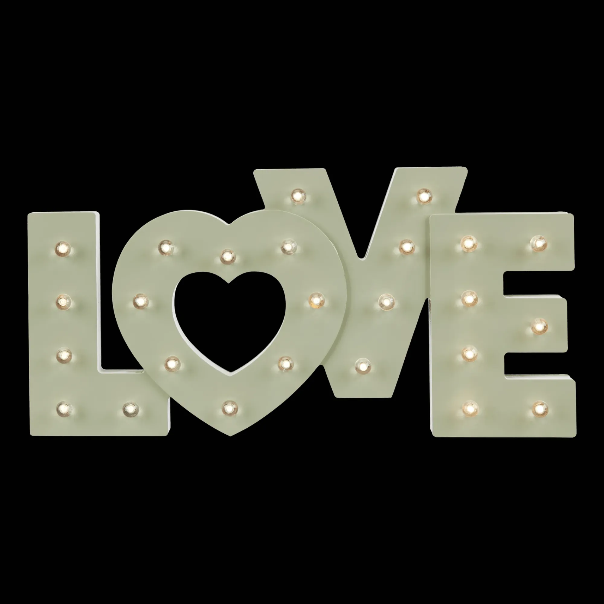 Outlet Bouclair LED Love Typo