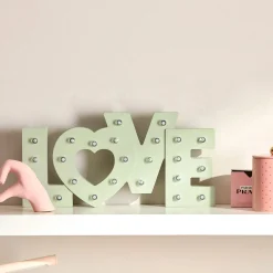 Outlet Bouclair LED Love Typo