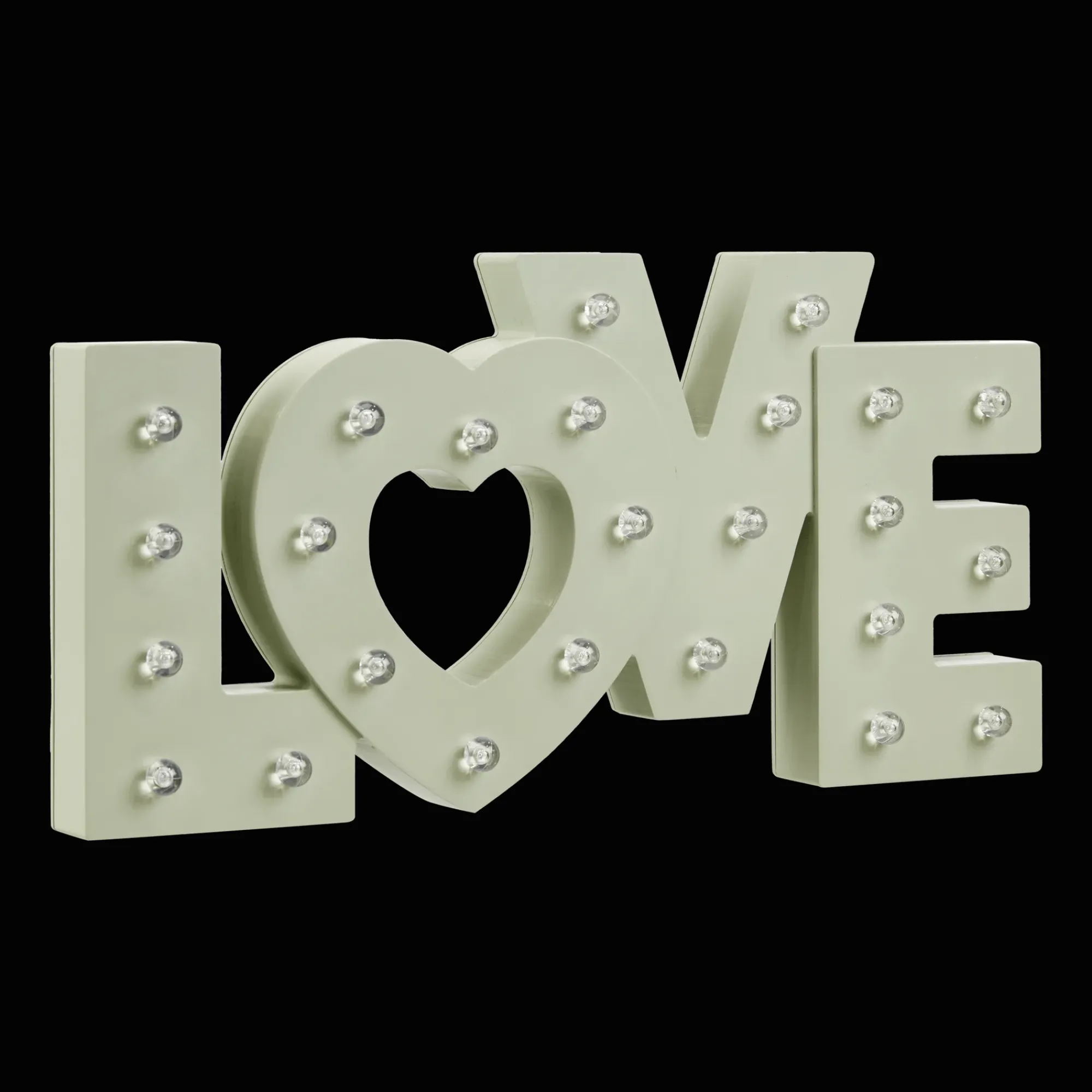 Outlet Bouclair LED Love Typo