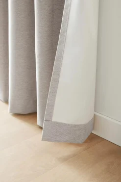 Clearance Bouclair Light Beige Dion Blackout Curtain