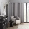 Sale Bouclair Light Grey Chita Blackout Curtain