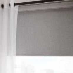 Online Bouclair Light Grey Chita Cordless Blackout Roller Shade