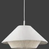 Sale Bouclair Linen and Rope Ceiling Lamp