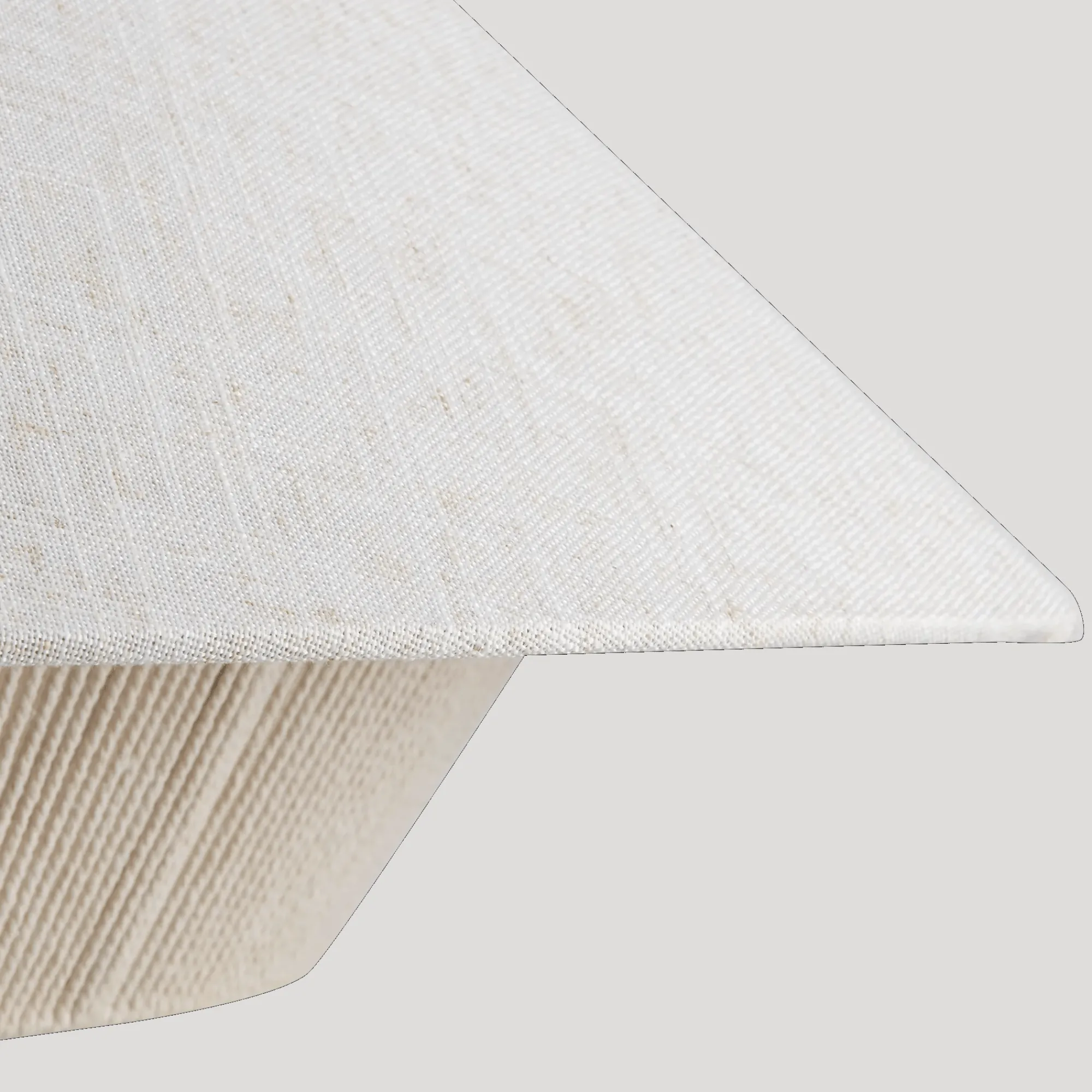 Sale Bouclair Linen and Rope Ceiling Lamp