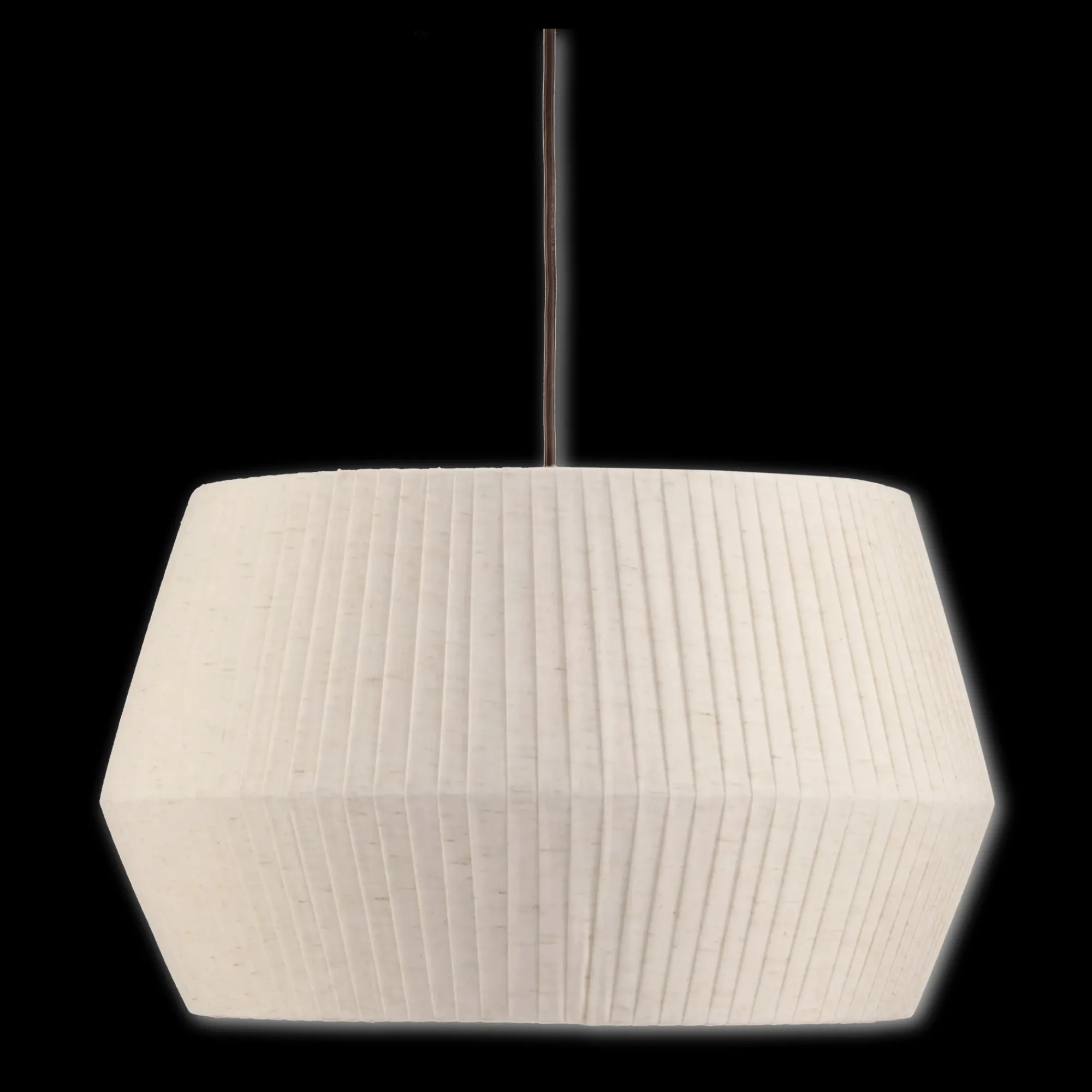 Discount Bouclair Linen Ceiling Lamp