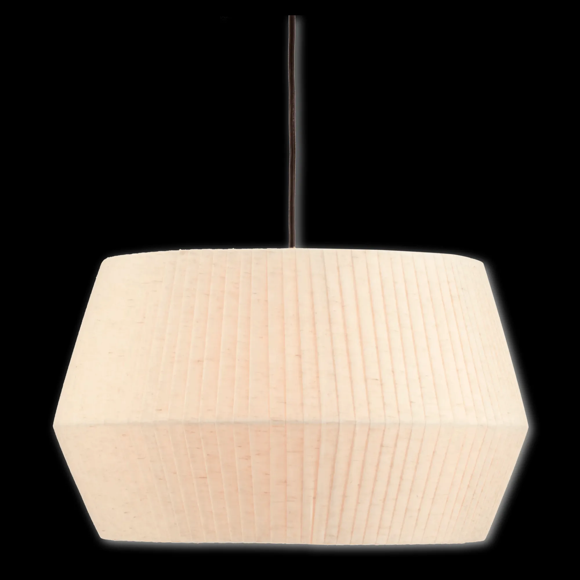 Discount Bouclair Linen Ceiling Lamp