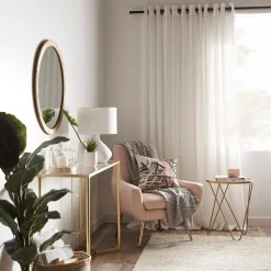 Best Bouclair Linen Lamp Shade