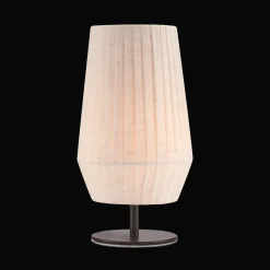 Discount Bouclair Linen Table Lamp with Metal Base