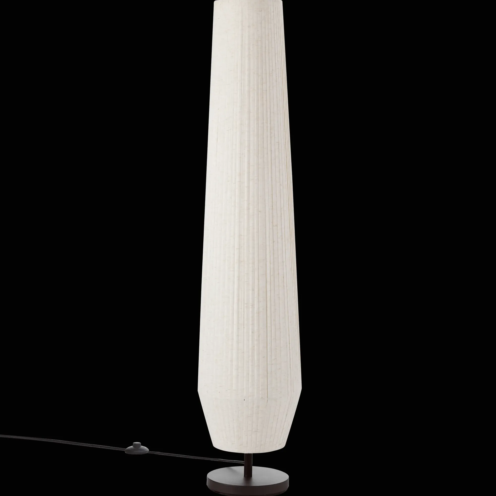 Sale Bouclair Linen Tube Floor Lamp