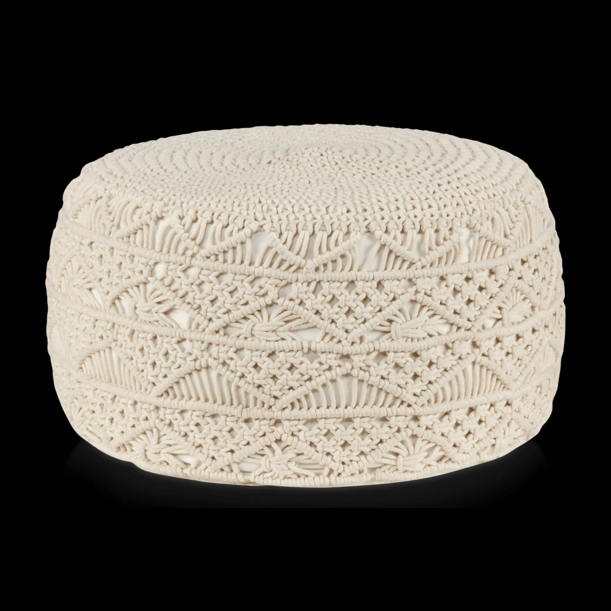 Outlet Bouclair Macrame Ottoman
