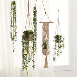 Hot Bouclair Macrame Potted Greenery