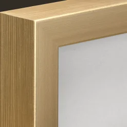 Hot Bouclair Man & Woman Silhouette Gold Wall Art