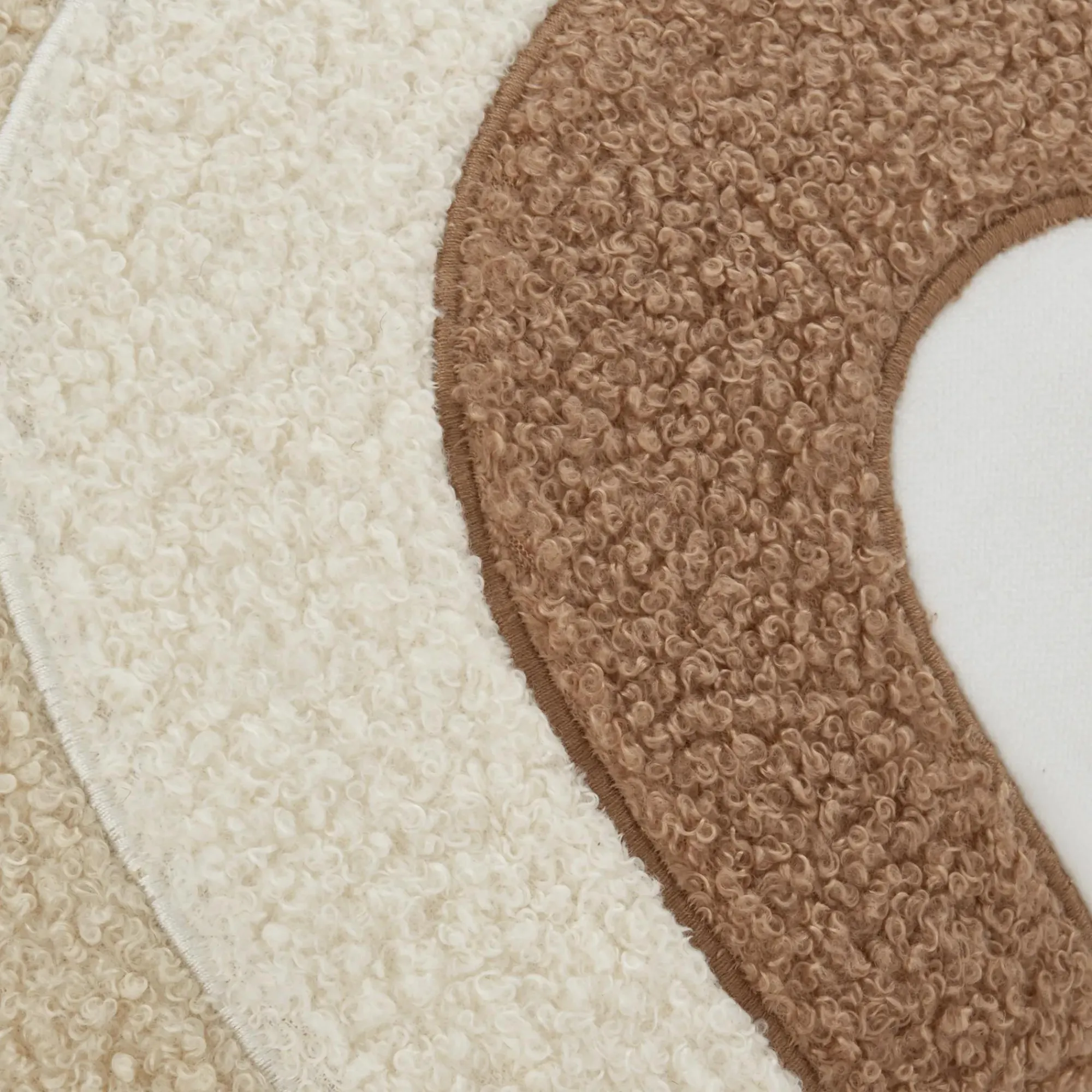 Clearance Bouclair Marloca Decorative Rainbow Cushion