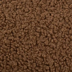 Best Bouclair Medium Brown Doodle Boucle Decorative Throw Pillow