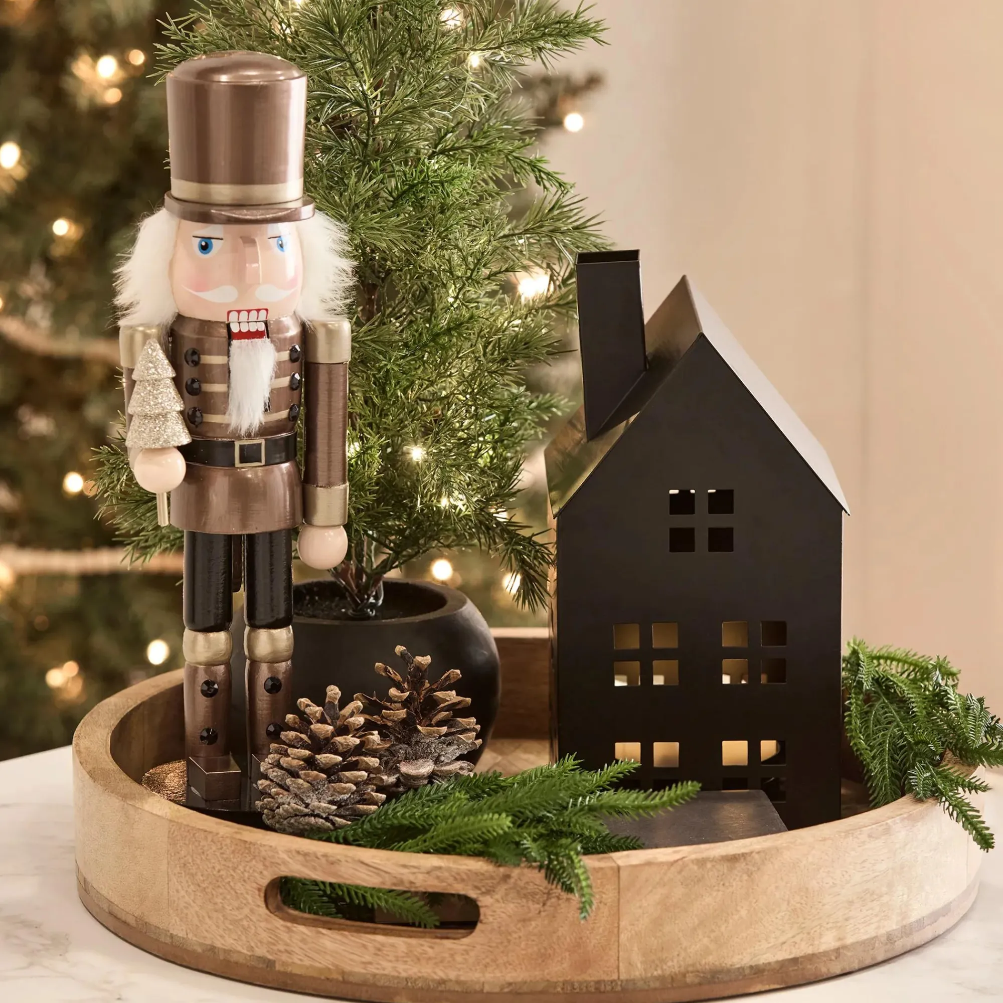 Bouclair Medium Metal Decorative House