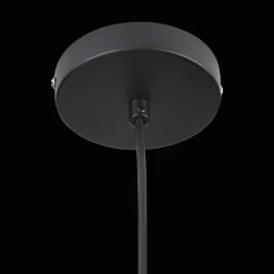 Best Bouclair Metal and Wood Ceiling Lamp