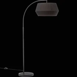 Sale Bouclair Metal Floor Lamp with Black Shade