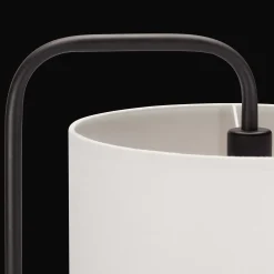 Clearance Bouclair Metal Floor Lamp with White Shade