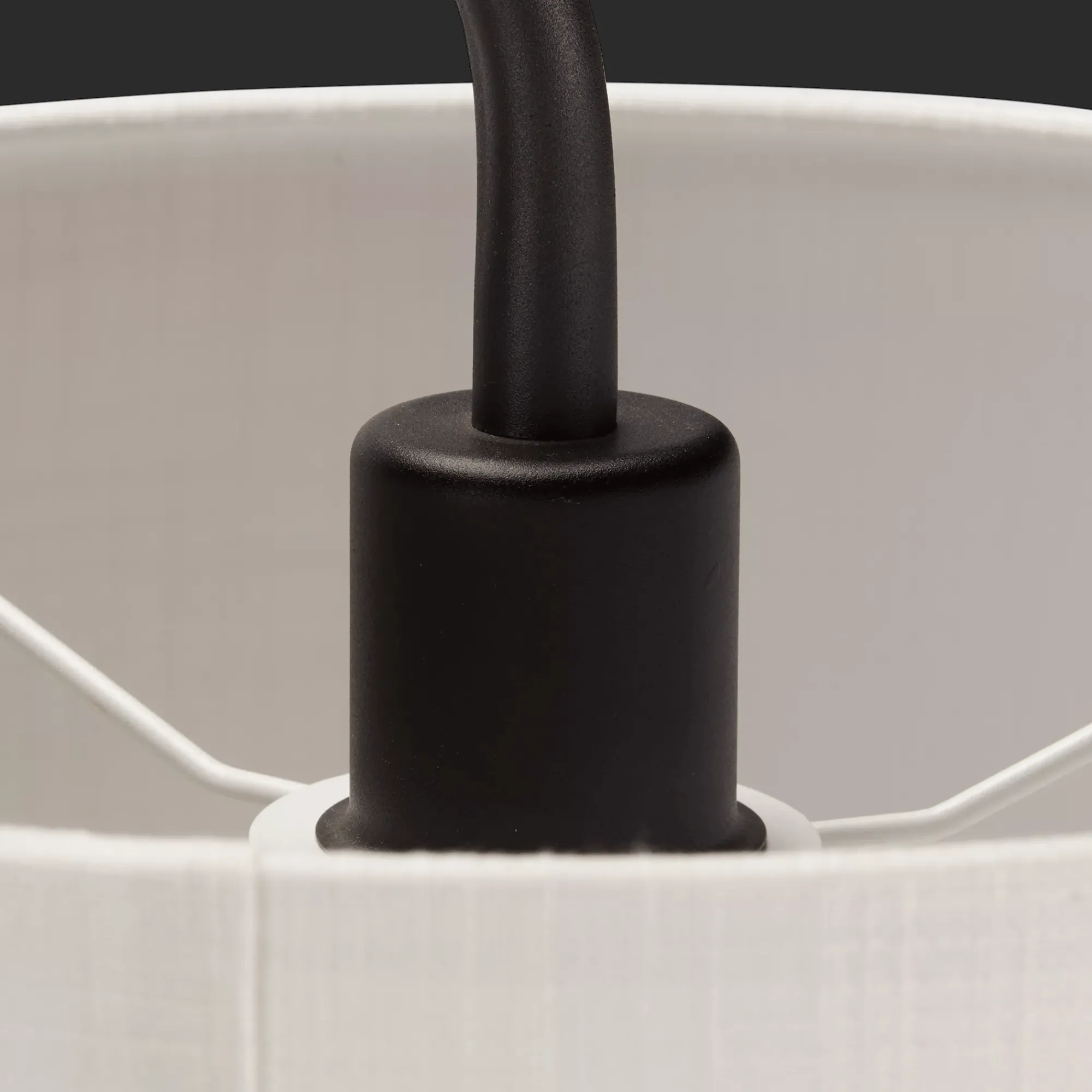 Clearance Bouclair Metal Floor Lamp with White Shade