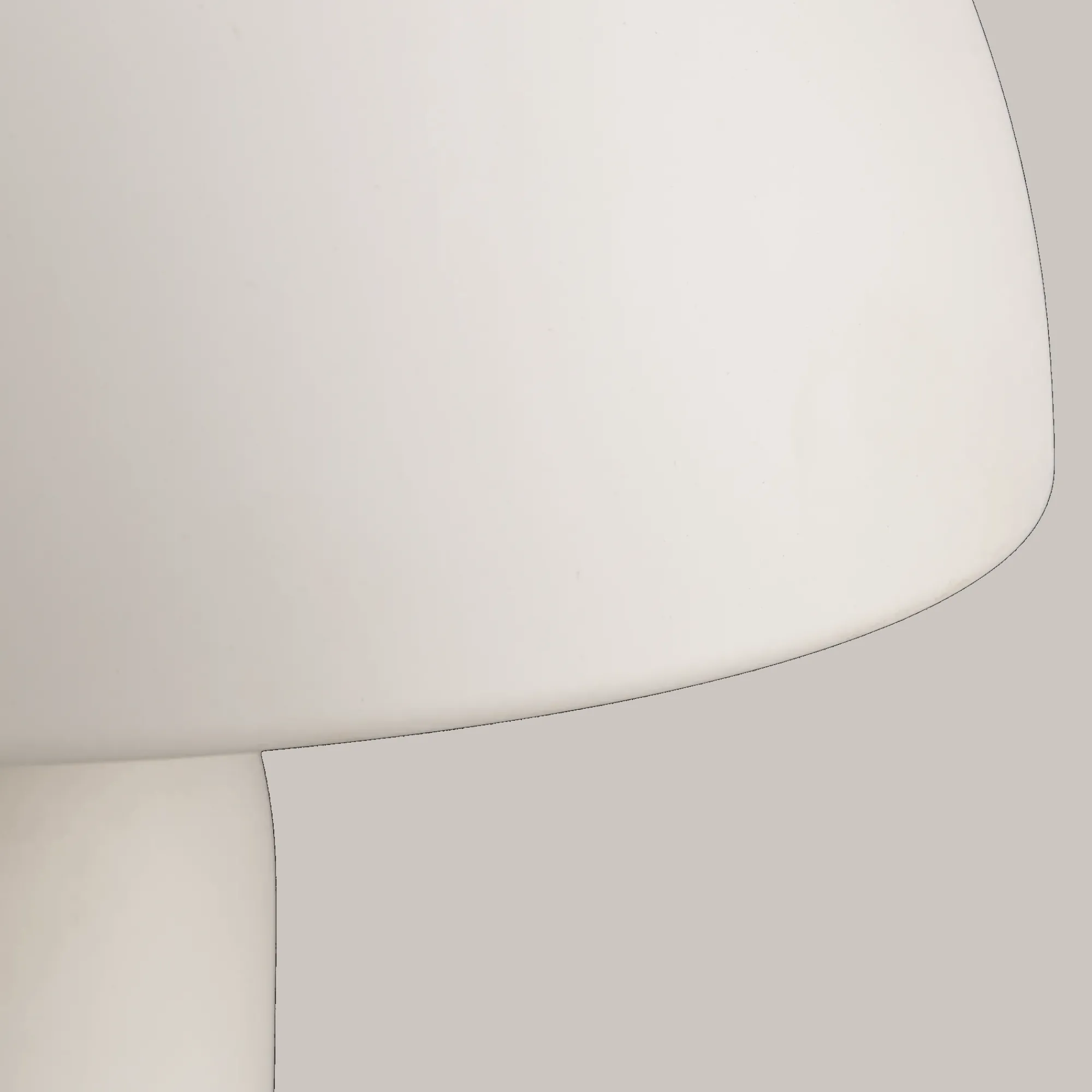 Discount Bouclair Metal Mushroom Lamp