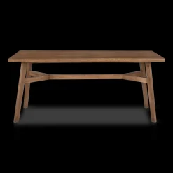 Outlet Bouclair Mid-Century Modern Mango Wood Dining Table