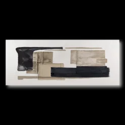 Clearance Bouclair Modern Abstract Oil Painted Canvas