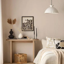 Discount Bouclair Modern Candle Holder in Black Metal