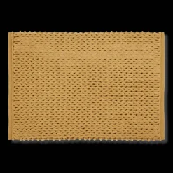 Discount Bouclair Mustard Braided Bath Mat