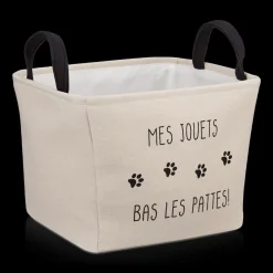 Clearance Bouclair My Toys Basket with Handles