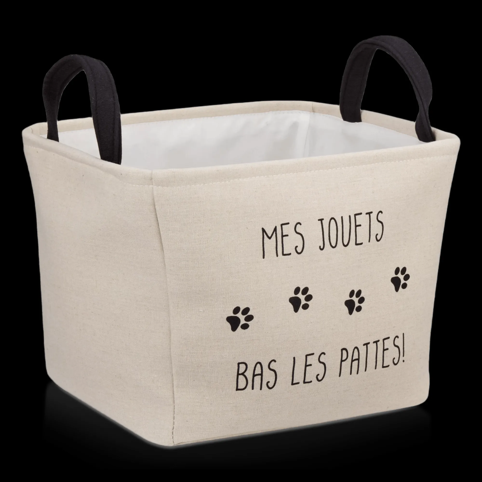 Clearance Bouclair My Toys Basket with Handles