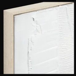 Online Bouclair Natural Abstract Framed Art