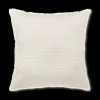 Clearance Bouclair Natural Kristia Decorative Waffle Pillow