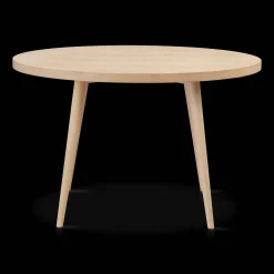 Discount Bouclair Natural Wood Round Dining Table