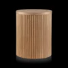 Online Bouclair Natural Wood Side Table
