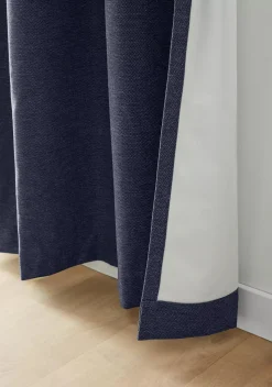 Clearance Bouclair Navy Dion Blackout Curtain