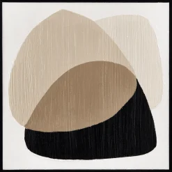 Bouclair Neutral Abstract Framed Art