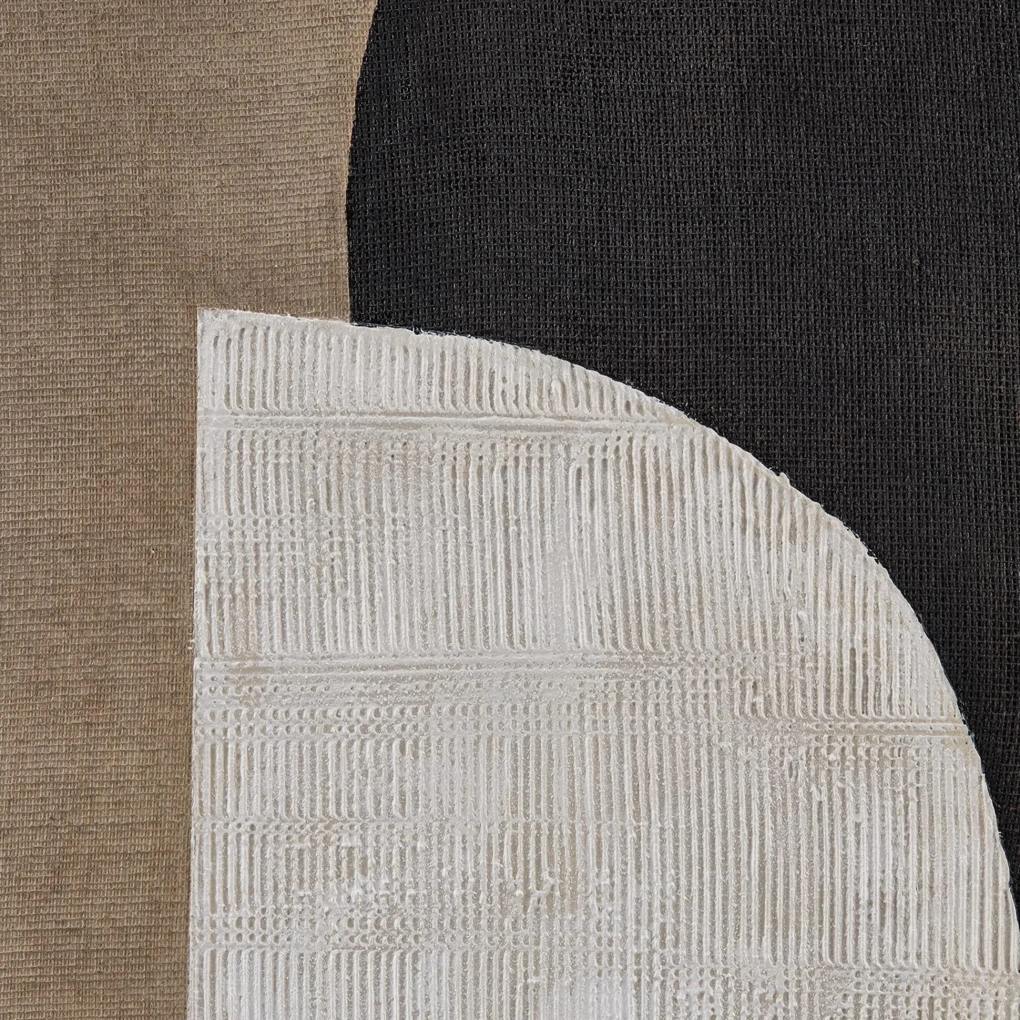 Sale Bouclair Neutral Color Block Oil Painting