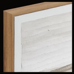 Online Bouclair Neutral Horizon Framed Art