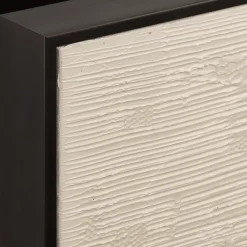 Bouclair Neutral Oval Abstract Painted Canvas