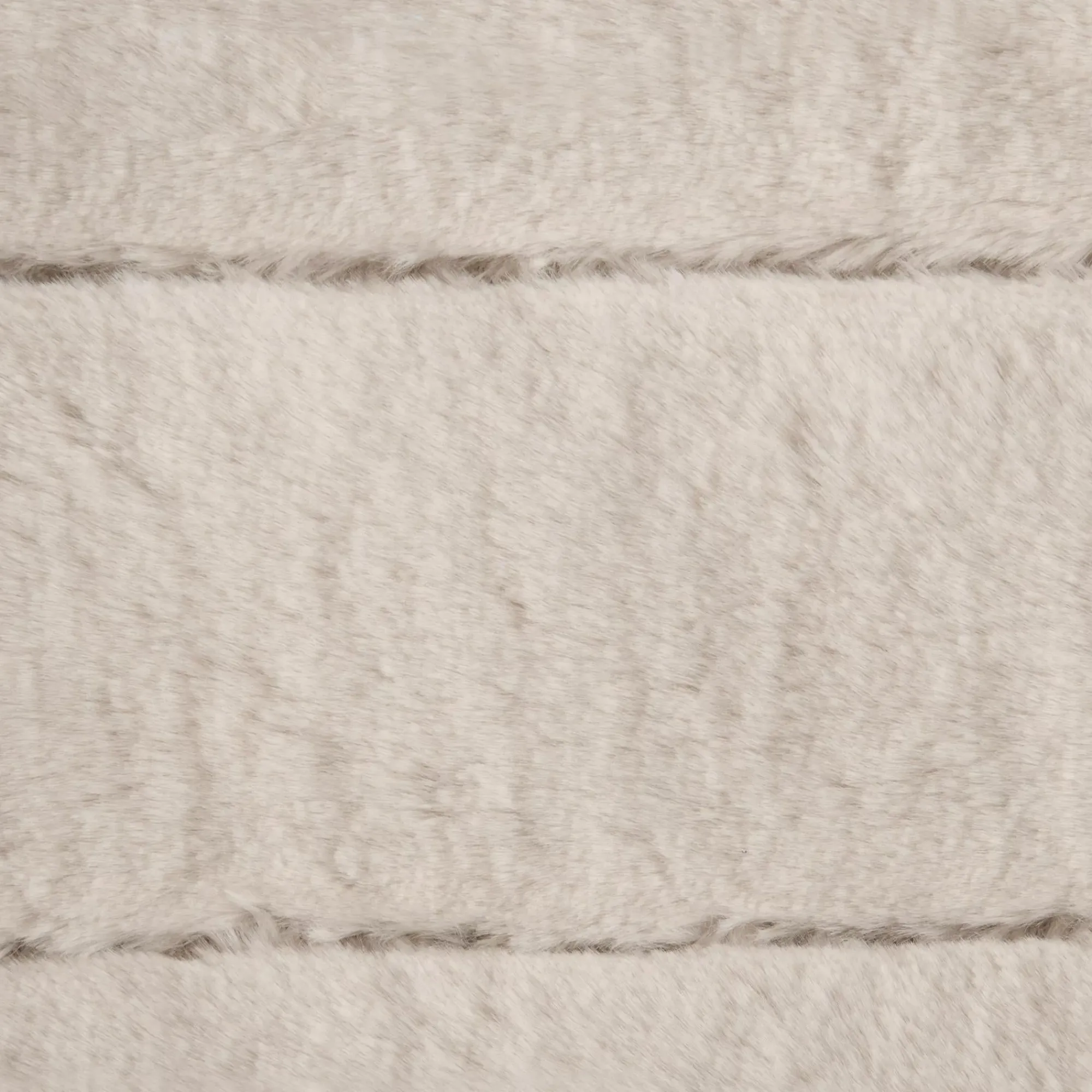 Best Bouclair Oatmeal Cougar Faux Fur Throw