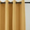 Clearance Bouclair Ochre Dion Blackout Curtain
