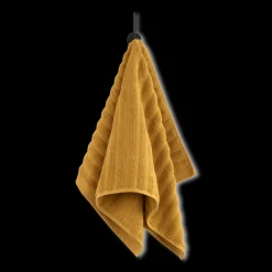 Hot Bouclair Ochre Ribbed Hand Towel