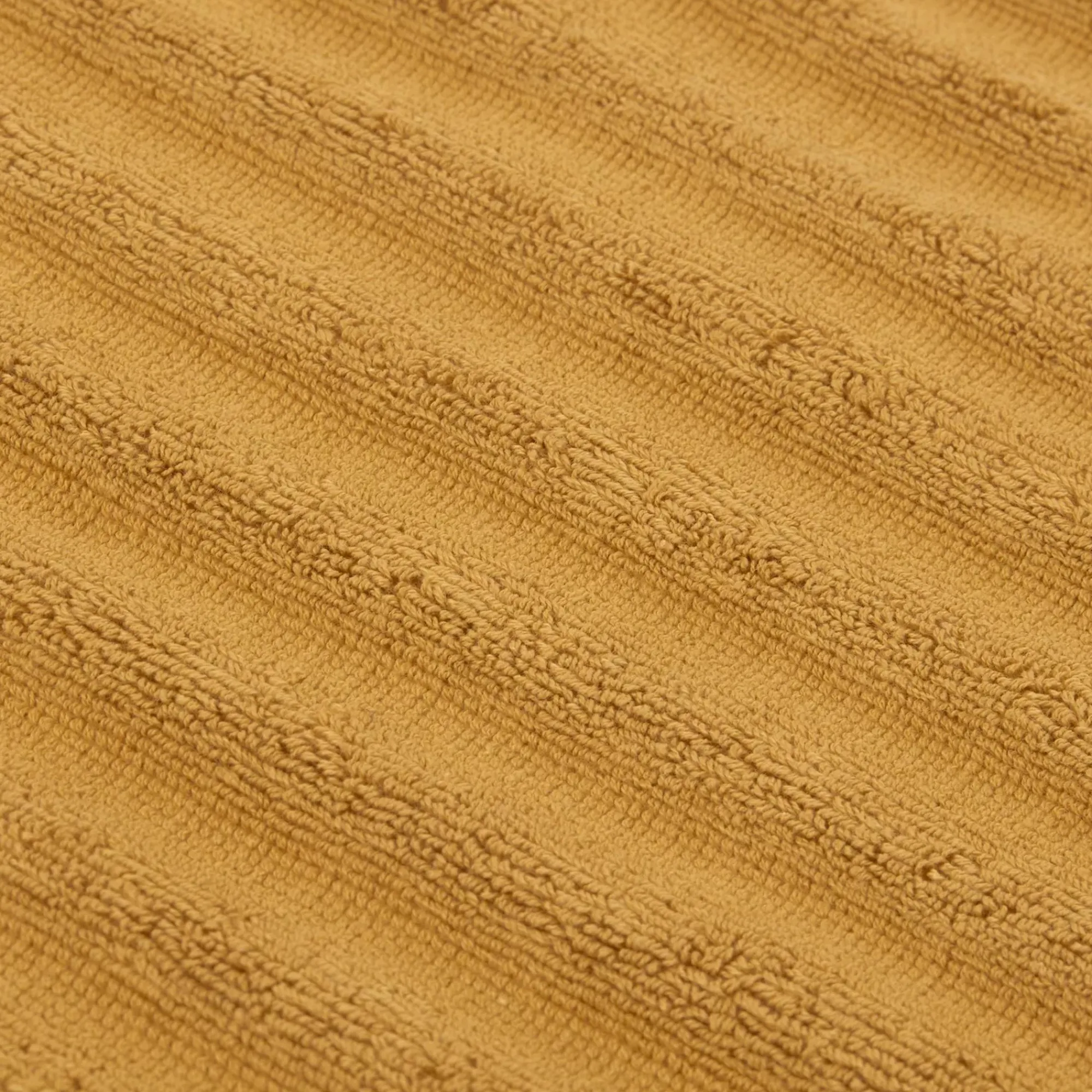 Bouclair Ochre Ribbed Washcloth