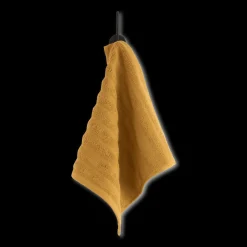 Bouclair Ochre Ribbed Washcloth