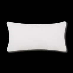 Bouclair Off White Basc Chenille Decorative Lumbar Pillow