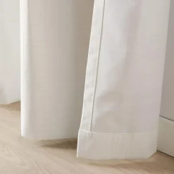 Clearance Bouclair Off White Mullins Blackout Back-Tab Curtain