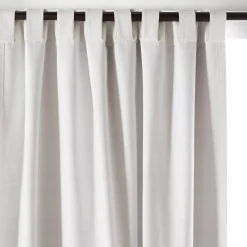 Clearance Bouclair Off White Mullins Blackout Back-Tab Curtain