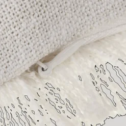 Best Bouclair Off White Taha Decorative Pillow