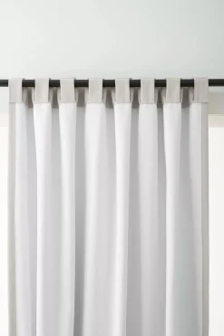 Best Bouclair Off White Taha Rod Pocket Back Tab Blackout Curtain